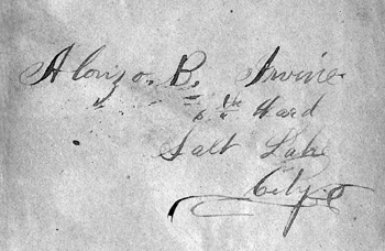 Page from an old book.