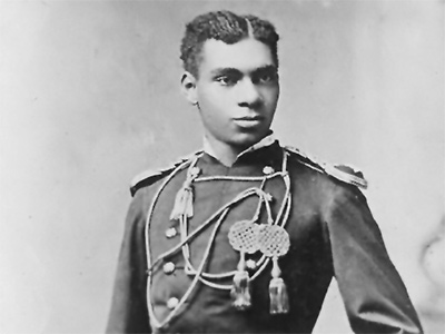 Henry O. Flipper as an officer