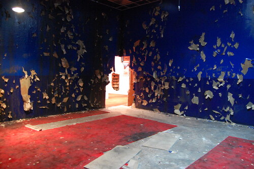 Jonah Freeman and Justin Lowe, Black Acid Co-op [installation view], 2009