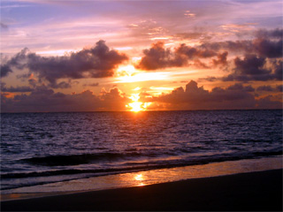 Kailua beach sunrise.