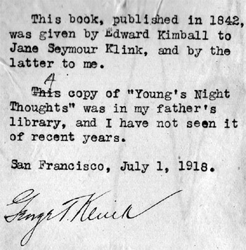 Page from an old book.