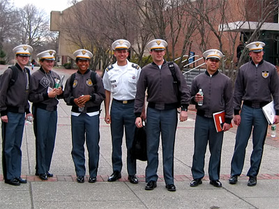Cadets at SUNY New Paltz